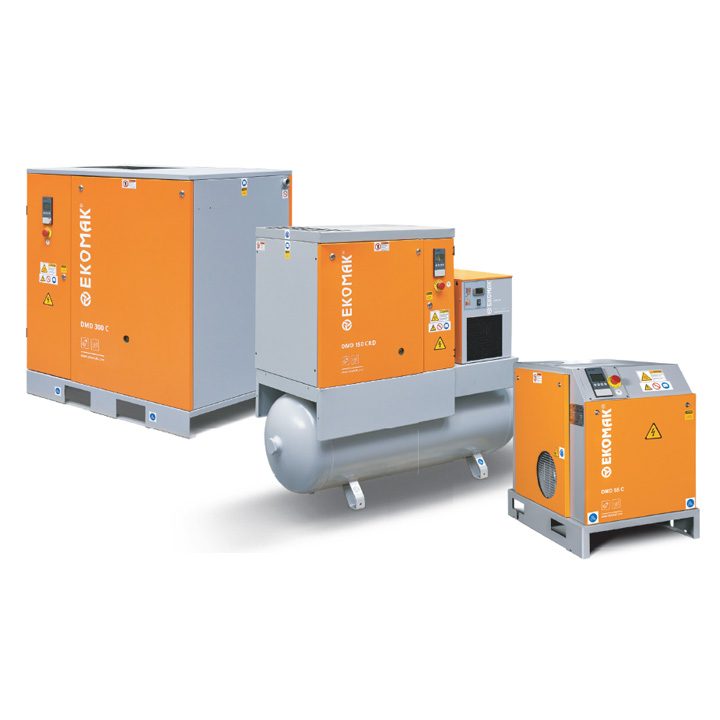 DMD SER�S� KAYI� / KASNAK KOMPRES�RLER 2.2 kW - 22 kW